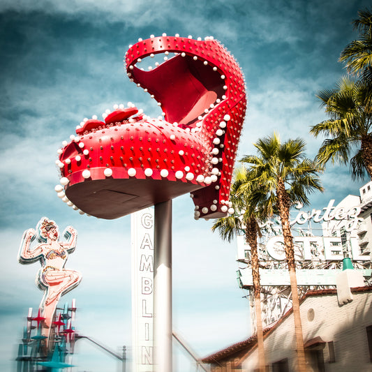 Red Shoe In Vegas