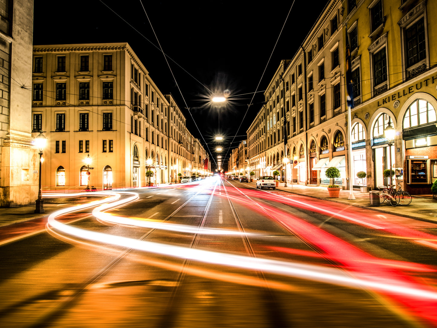 Maximilianstrasse at Night